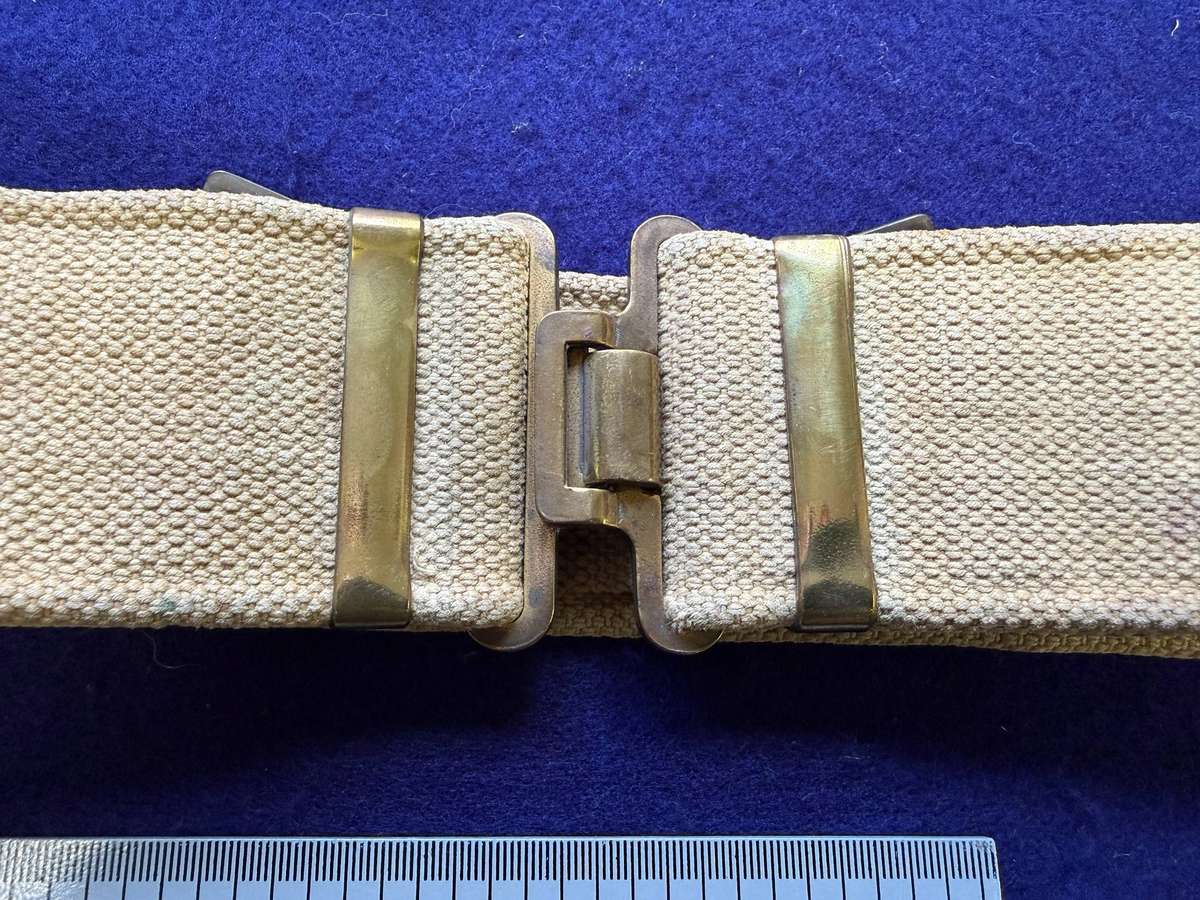 Rhodesian Canvas Stable Belt - Excellent Condition