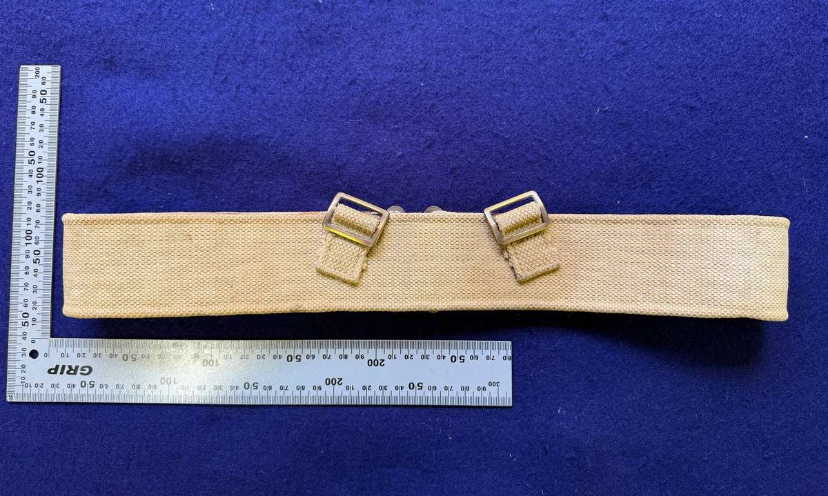 Rhodesian Canvas Stable Belt - Excellent Condition