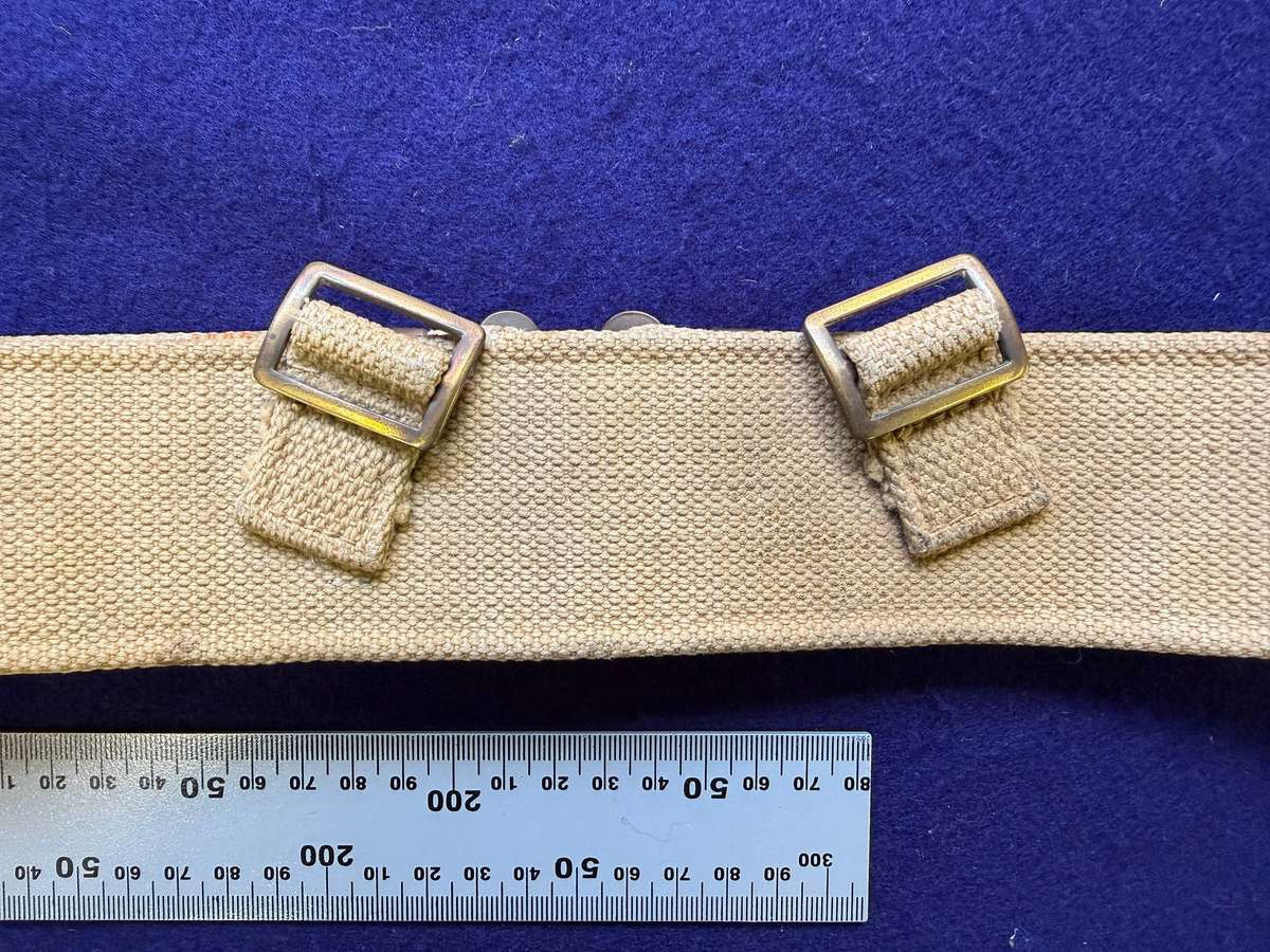 Rhodesian Canvas Stable Belt - Excellent Condition