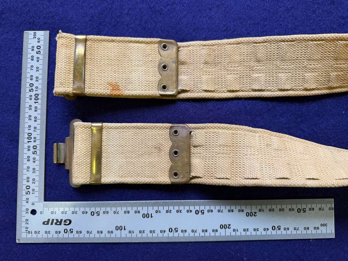Rhodesian Canvas Stable Belt - Excellent Condition