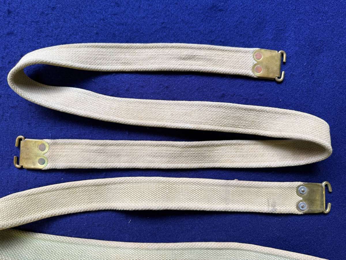 Rhodesian Canvas Rifle Slings - Lot of 2 - Period Pieces