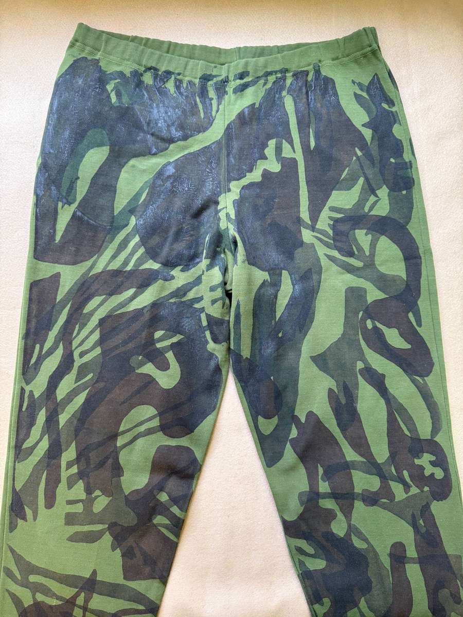 Rhodesian Camo Tracksuit - Top and Pants, Made by Sprinter - XL (Appears Variation Camo)