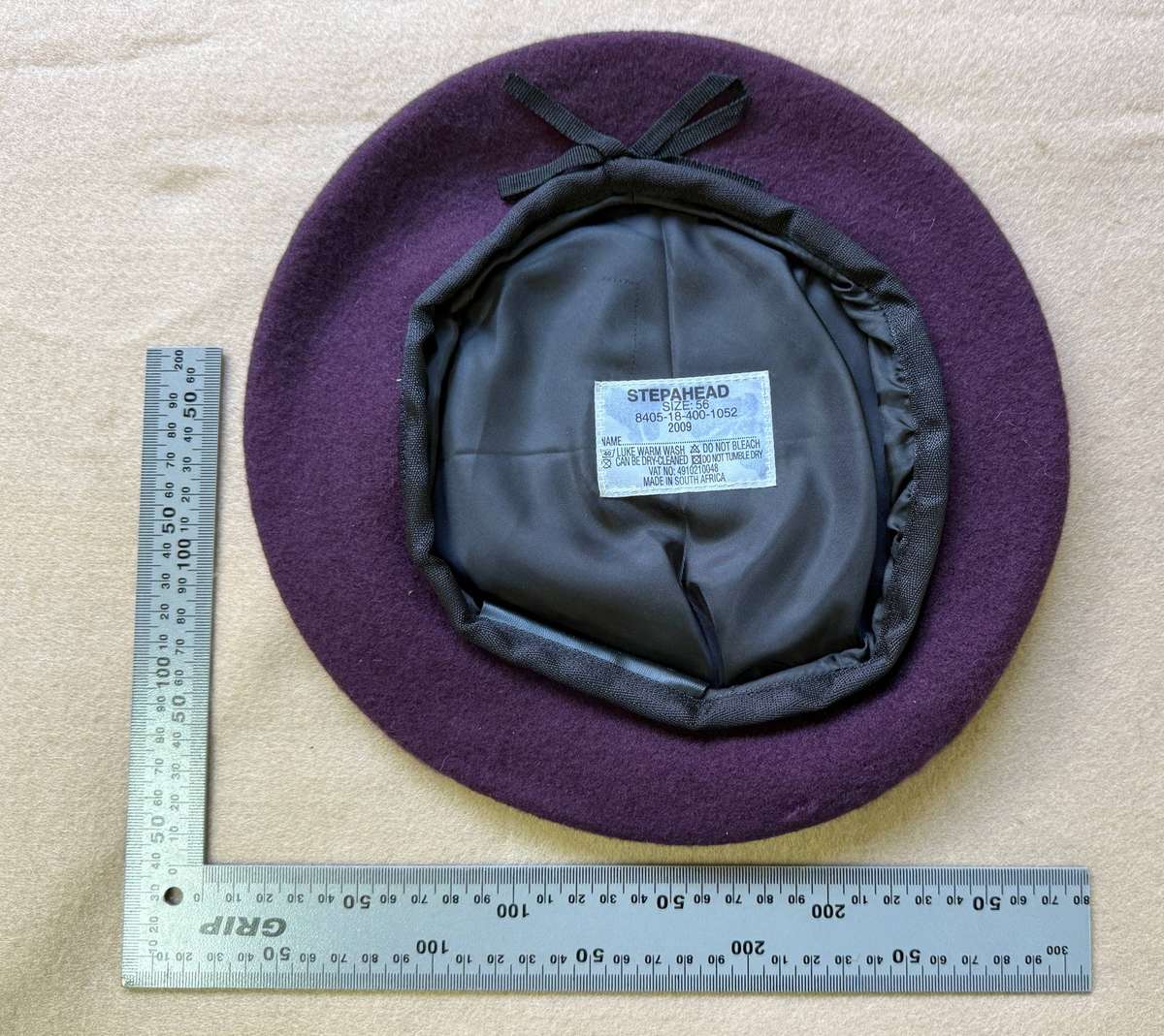 SA ARMY Special Forces Regiment (RECCE) Beret (No Badge - as new)