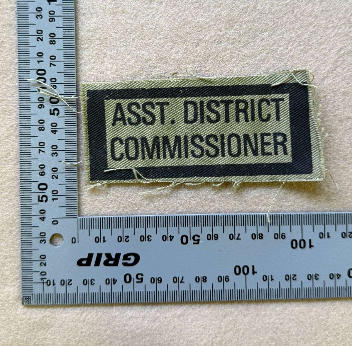 Rhodesia INTAF - ASSISTANT DISTRICT COMMISSIONER