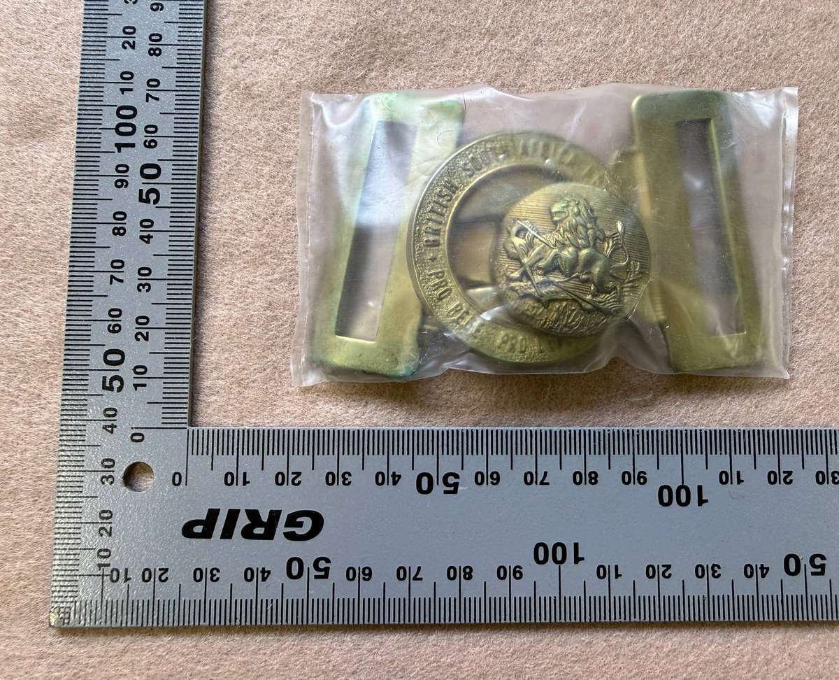 Rhodesia BSAP - Belt Buckle in Original Issue packaging