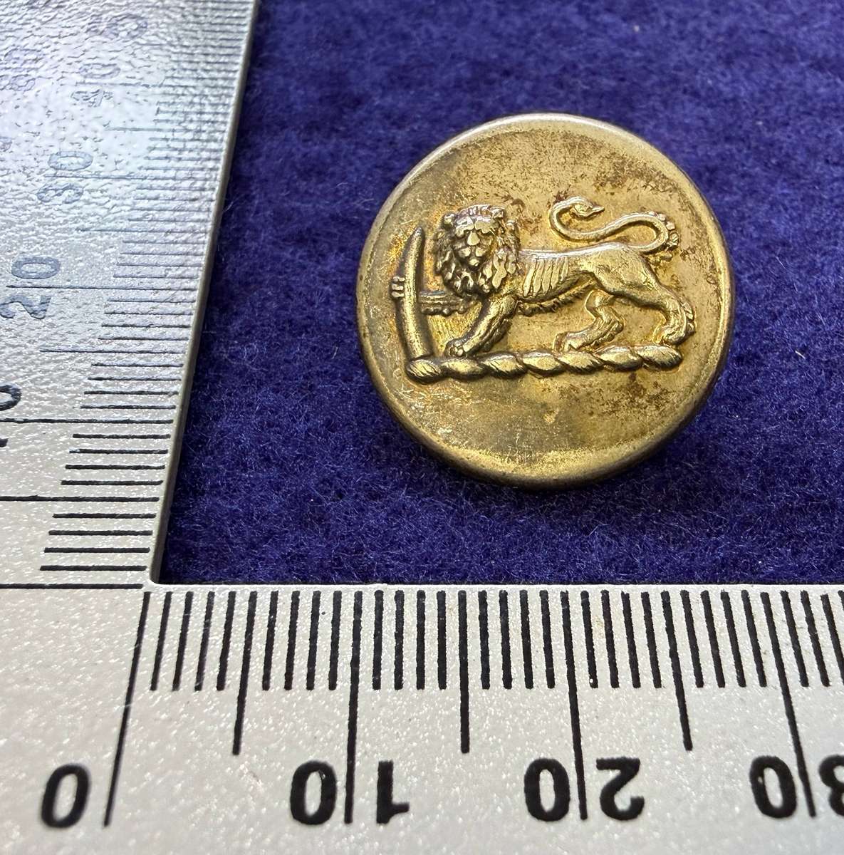 Rhodesian Buttons - General Army - Early Period - FIRMIN & Sons, London (1 Button)