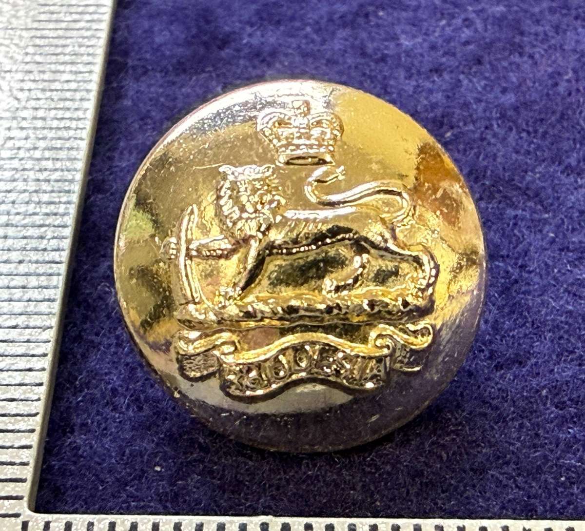 Rhodesian Buttons - General Army - QC (1 Button)