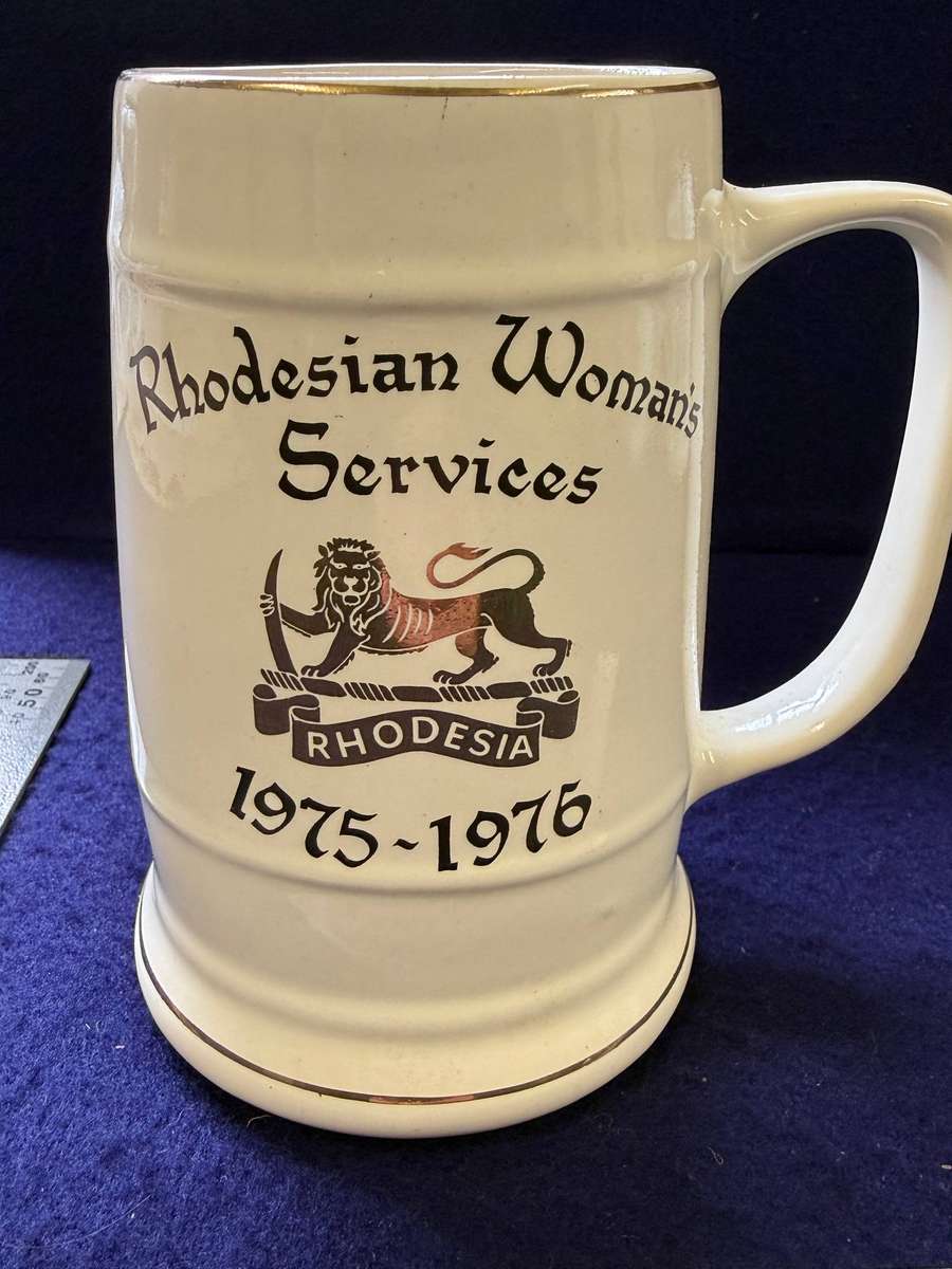 Rhodesian Mugs - RHODESIA WOMANS SERVICES - 1975 to 1976