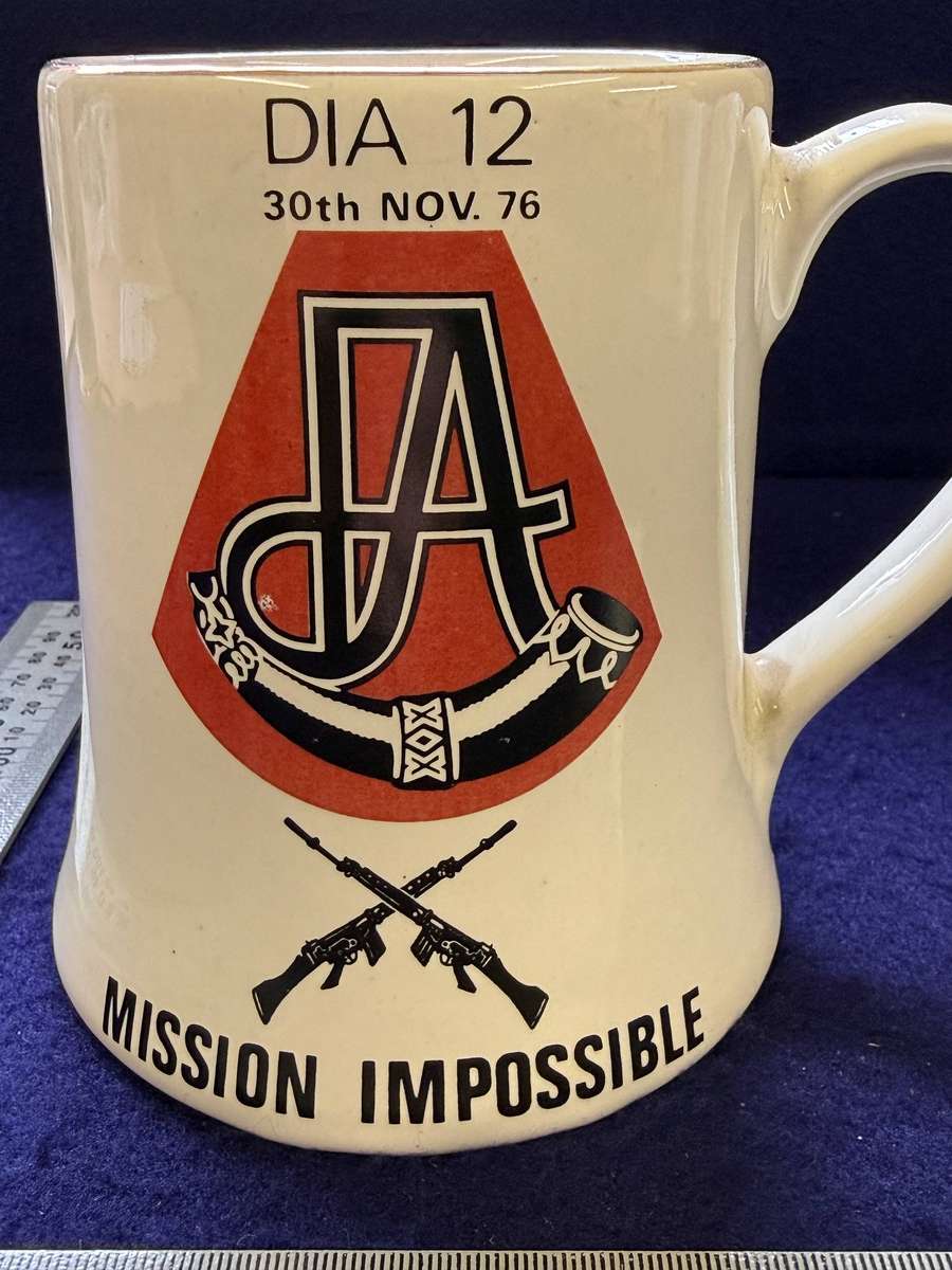 Rhodesian Mugs - INTAF - DIA 12, 30th Nov 76 - MISSION IMPOSSIBLE