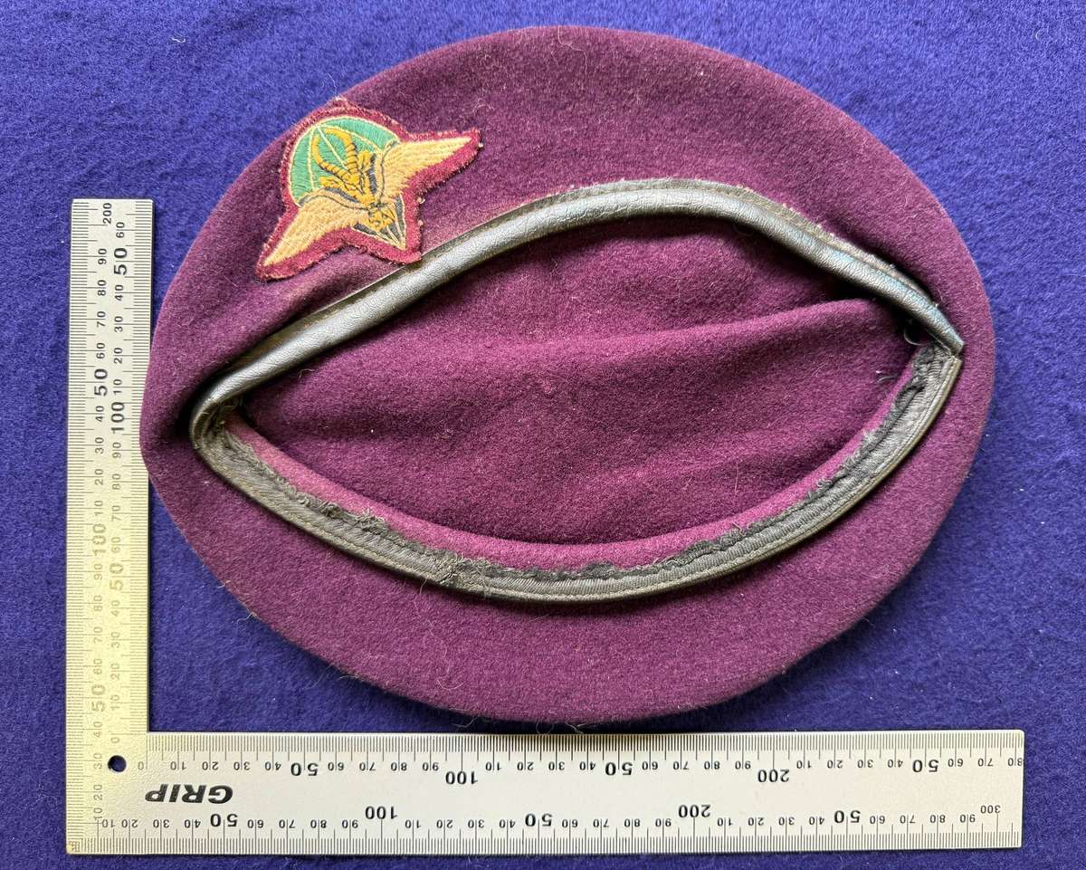 SADF - Parachute Battalion Maroon Beret - 1st Issue MOTT