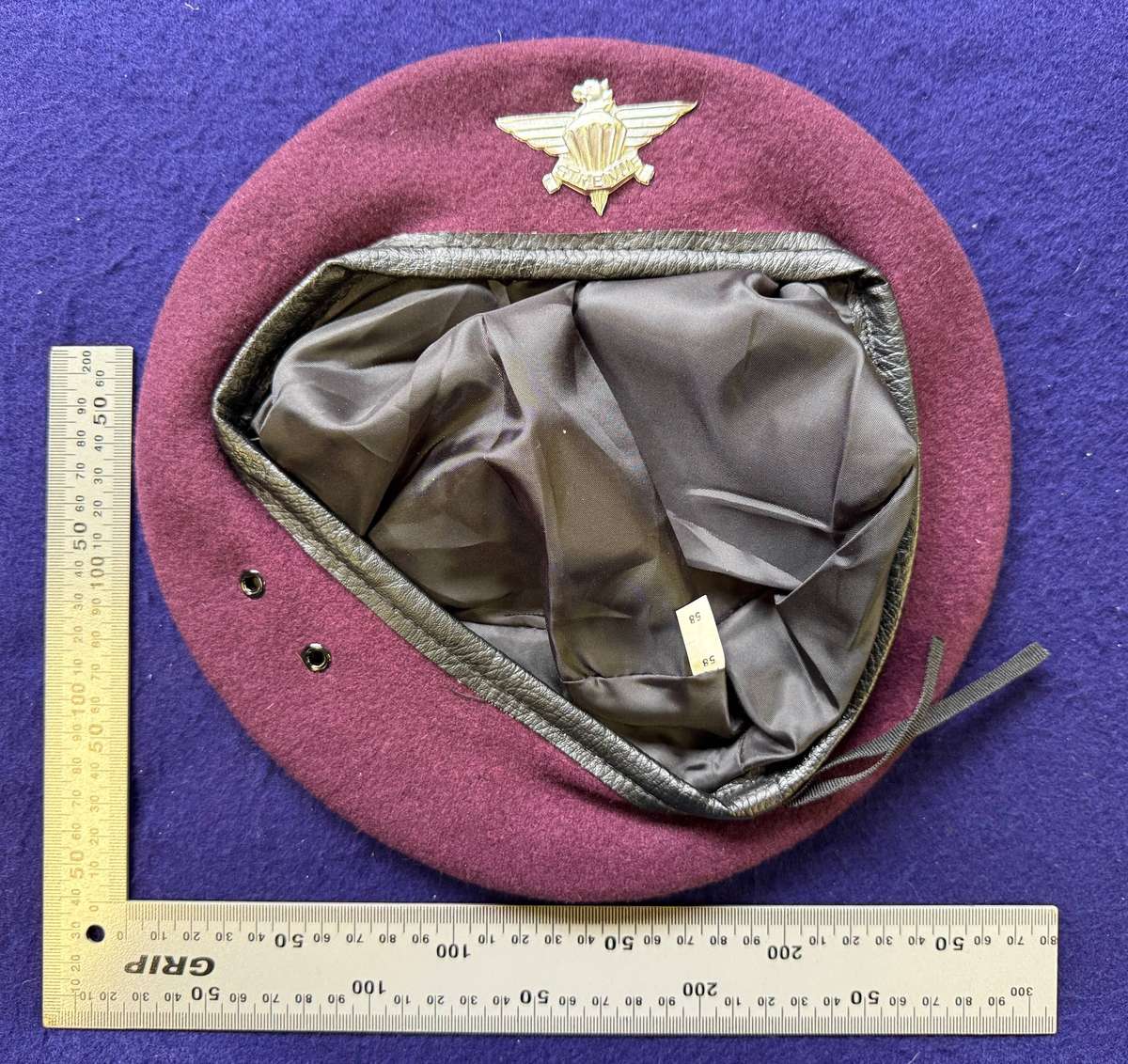 SADF - 3 Parachute Battalion Maroon Beret - STRENUE