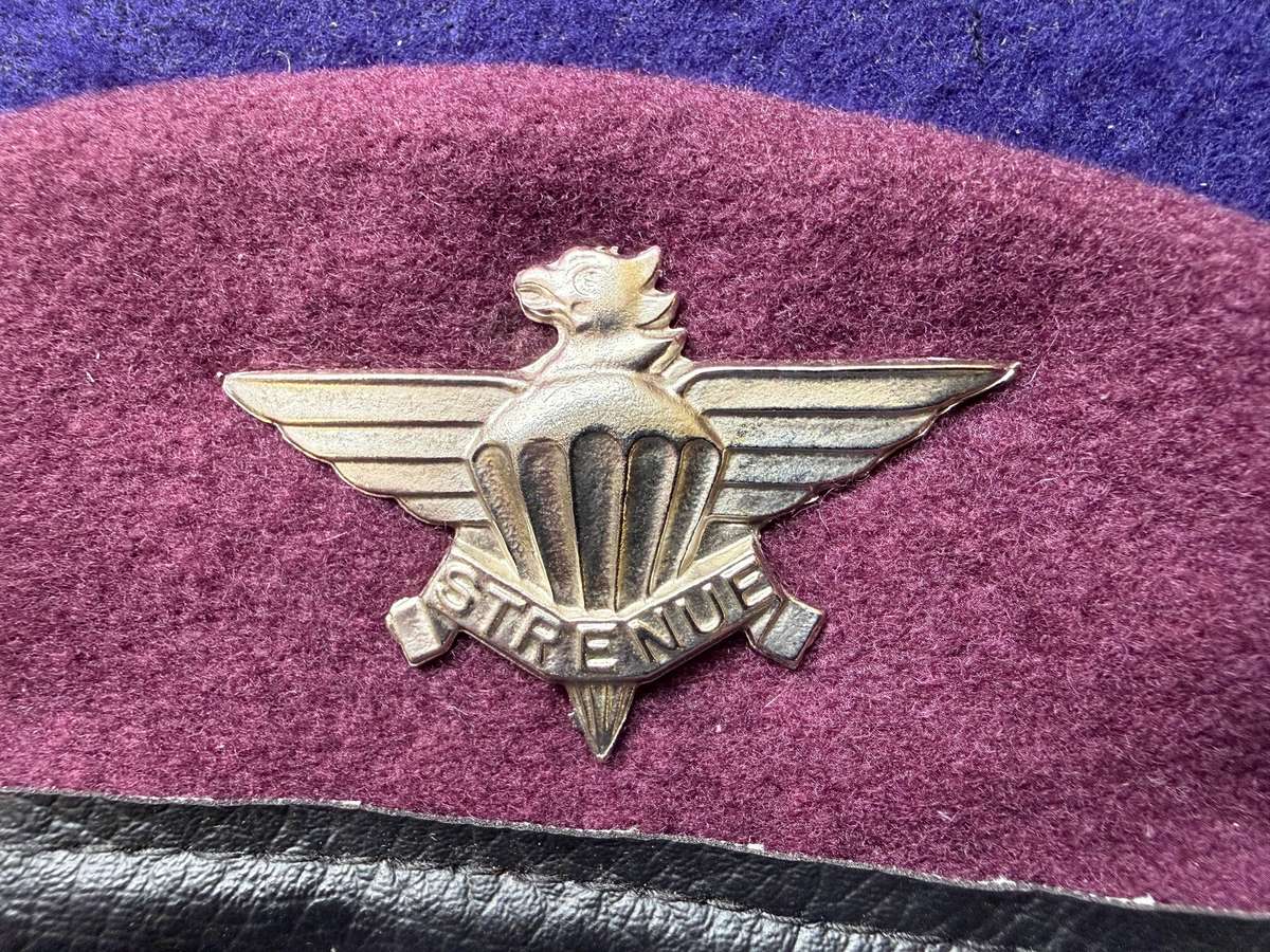 SADF - 3 Parachute Battalion Maroon Beret - STRENUE