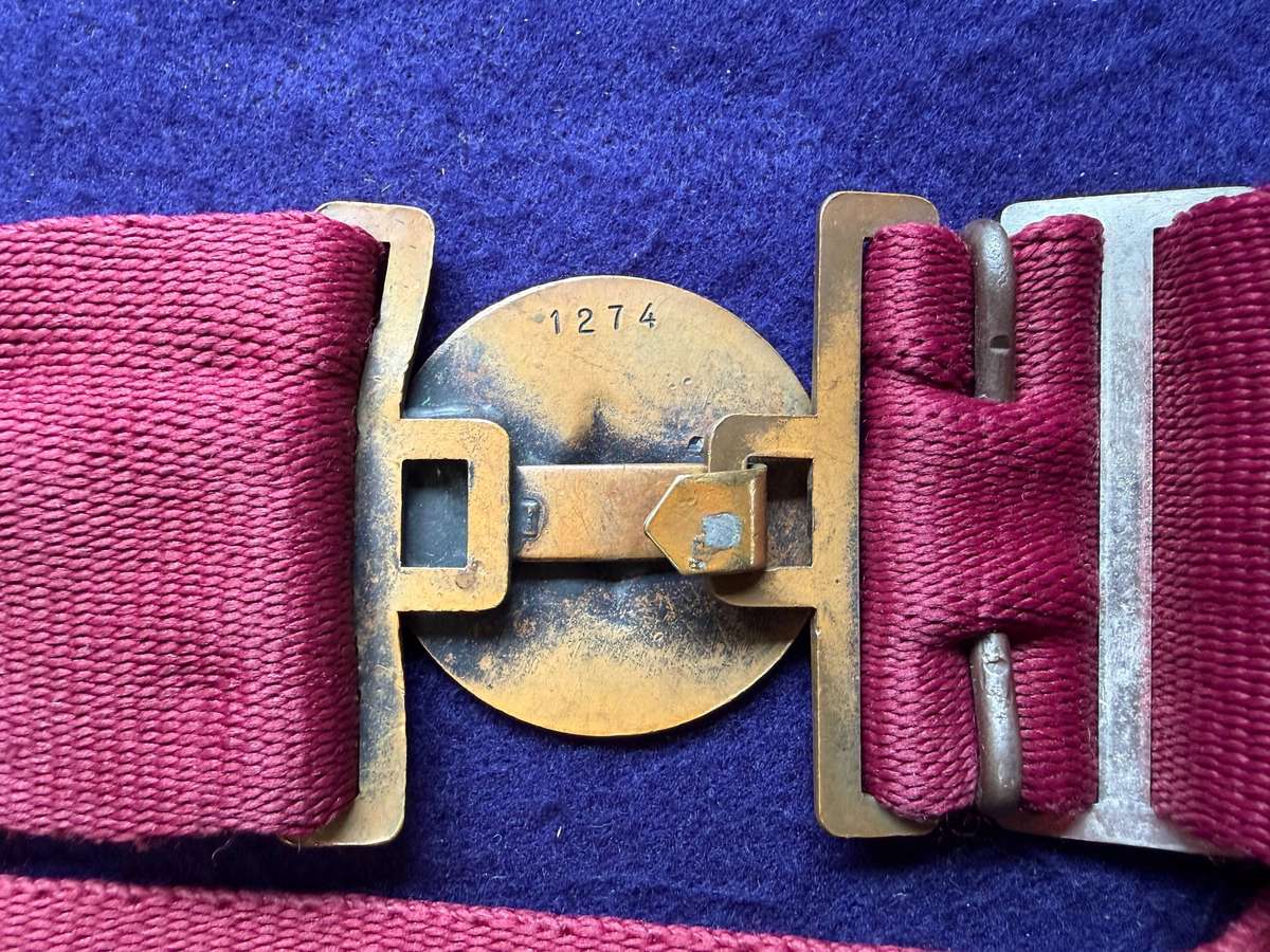 SA ARMY - Reconnaissance Regiment/Special Forces Stable Belt - Worn from 1 January 1994 Numbered