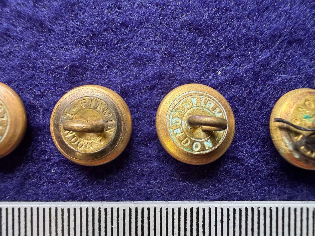 Rhodesian Buttons - General Army - FIRMIN, LONDON (4 Buttons)