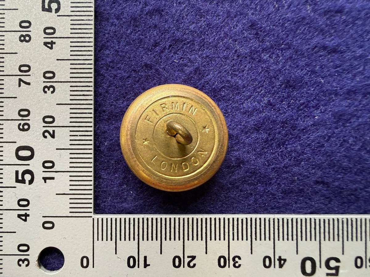 Rhodesian Buttons - General Army - KC - FIRMIN, LONDON (1 Button)