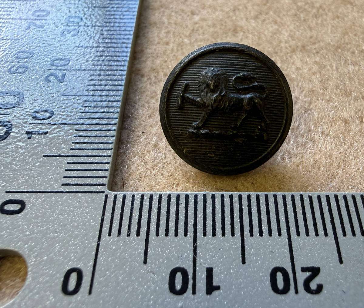 Rhodesian Buttons - General Army - FIRMIN, LONDON (1 Button)