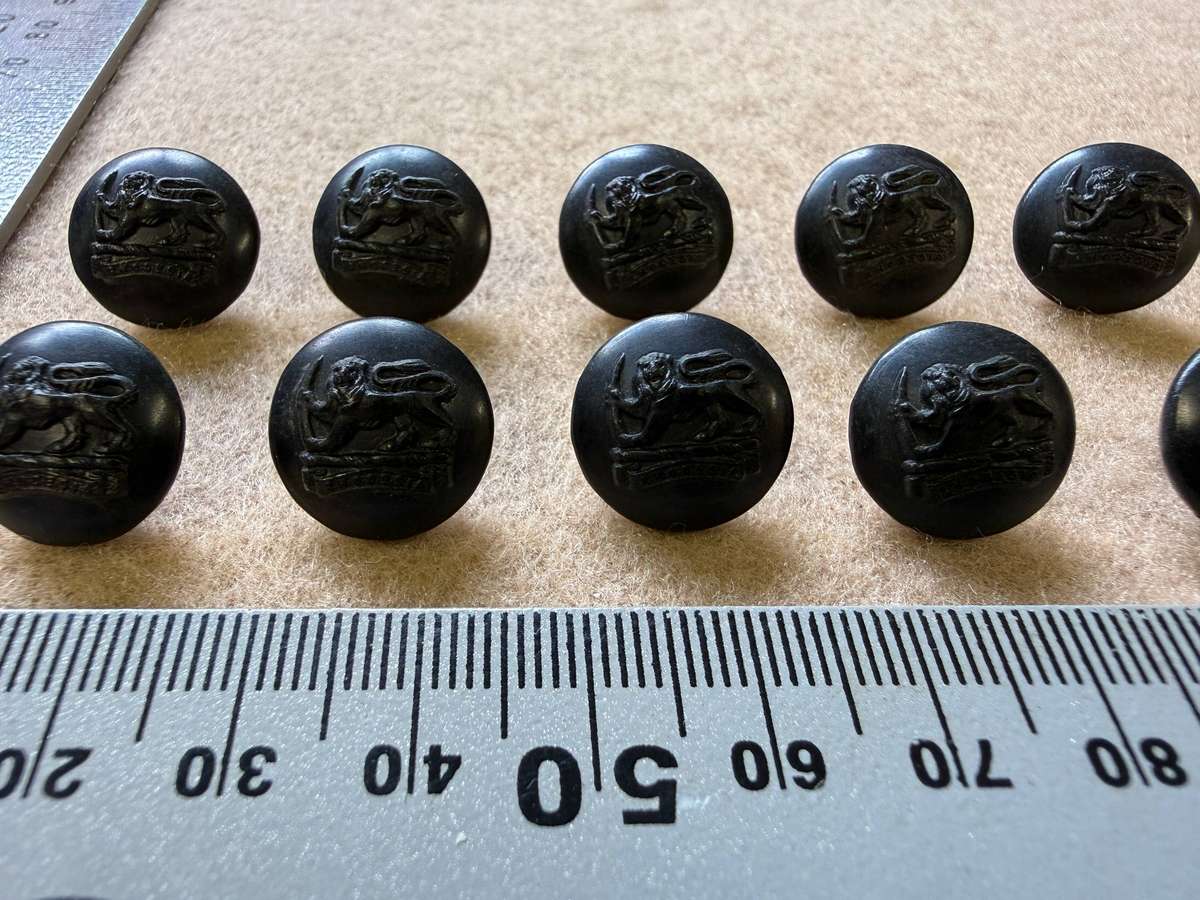 Rhodesian Buttons - General Army (10 Buttons)