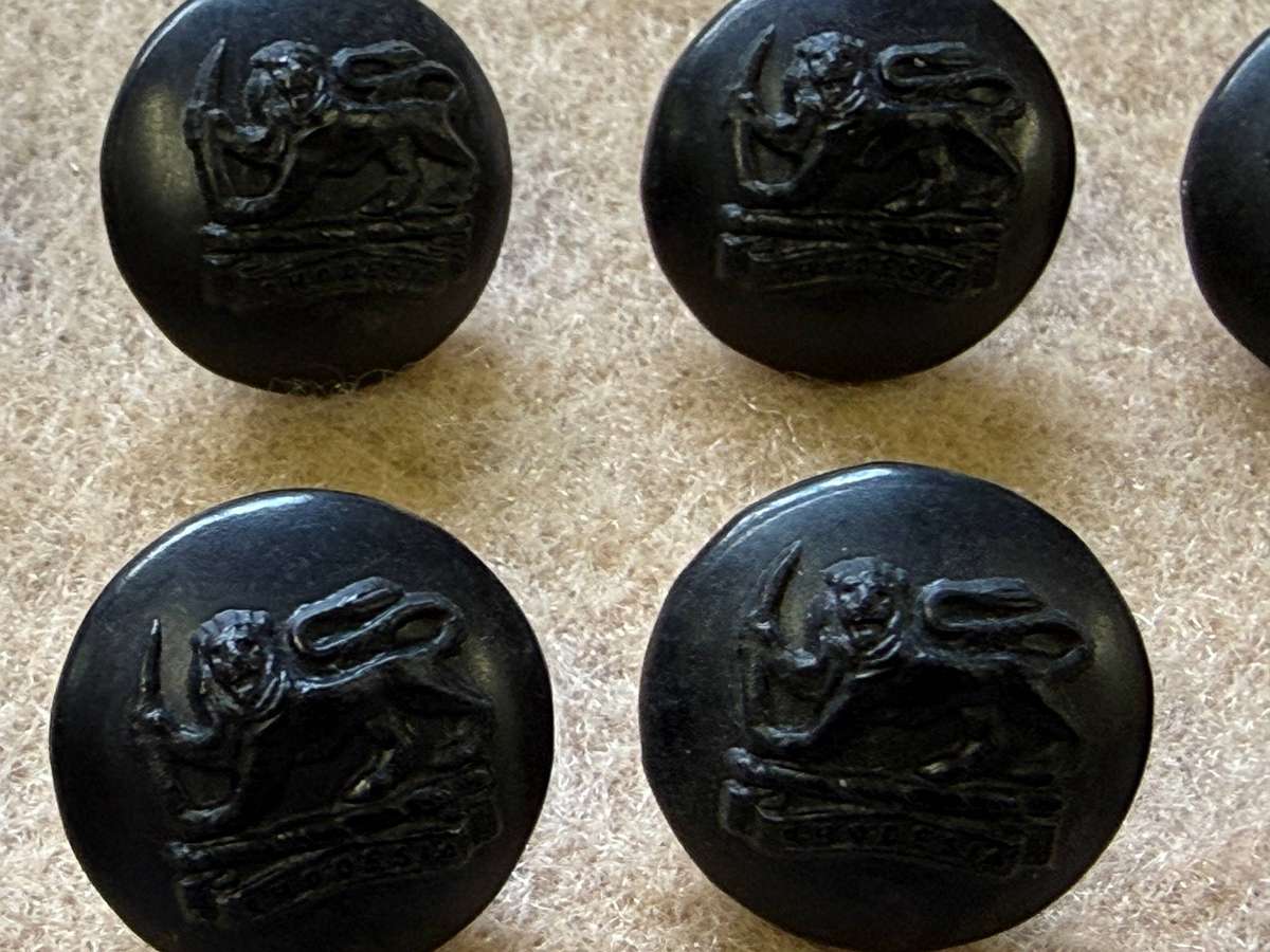 Rhodesian Buttons - General Army (10 Buttons)