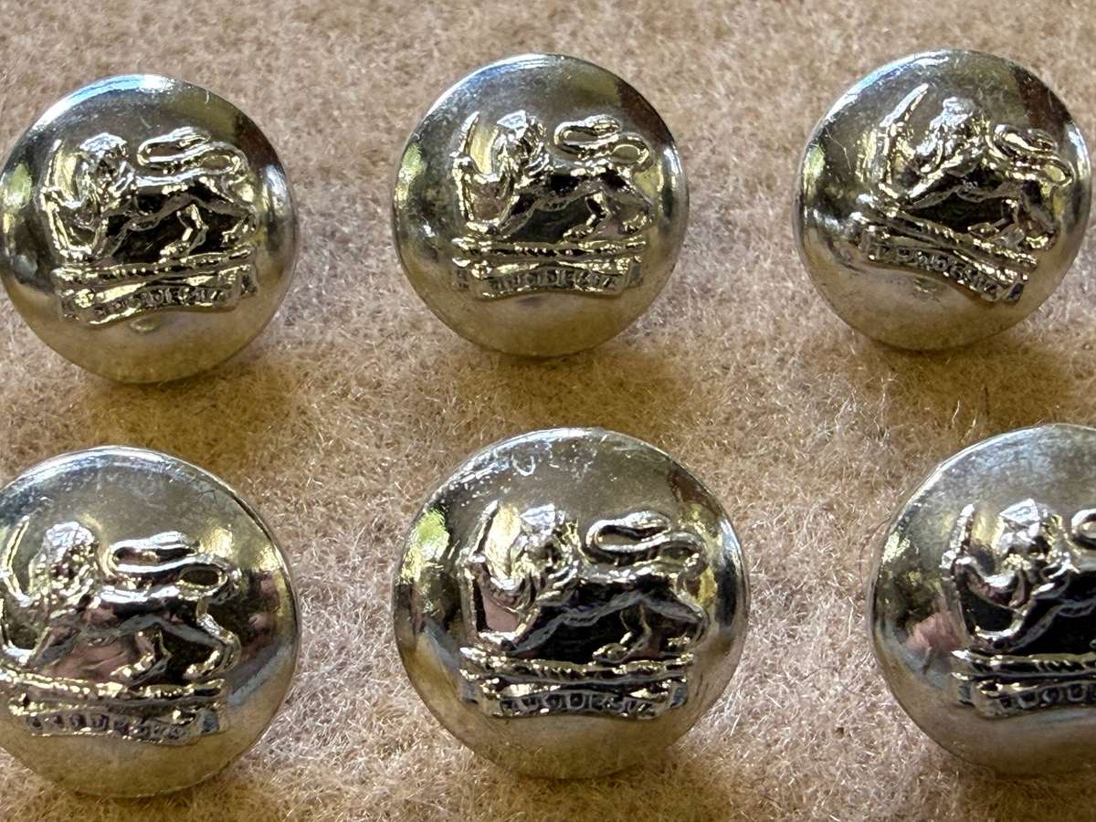Rhodesian Buttons - General Army (10 Buttons)