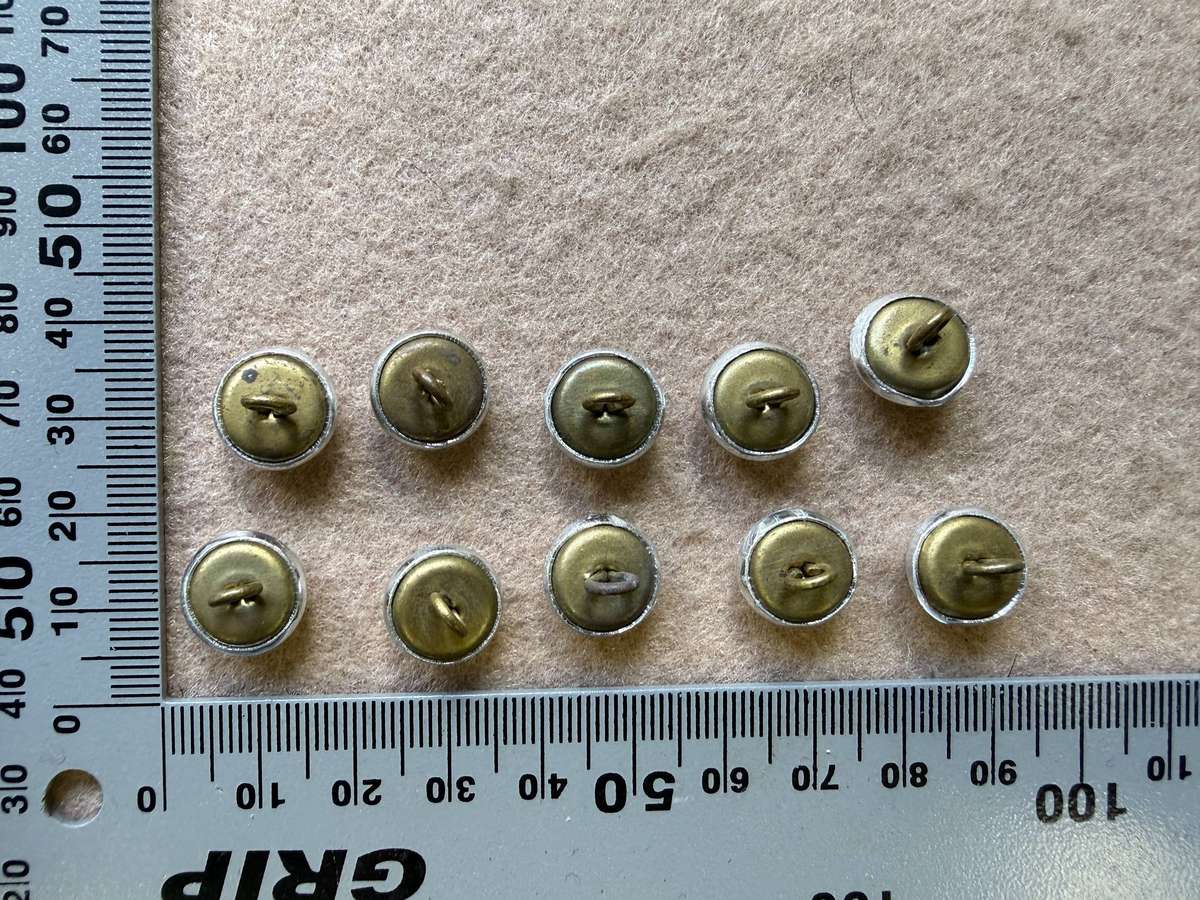 Rhodesian Buttons - General Army (10 Buttons)