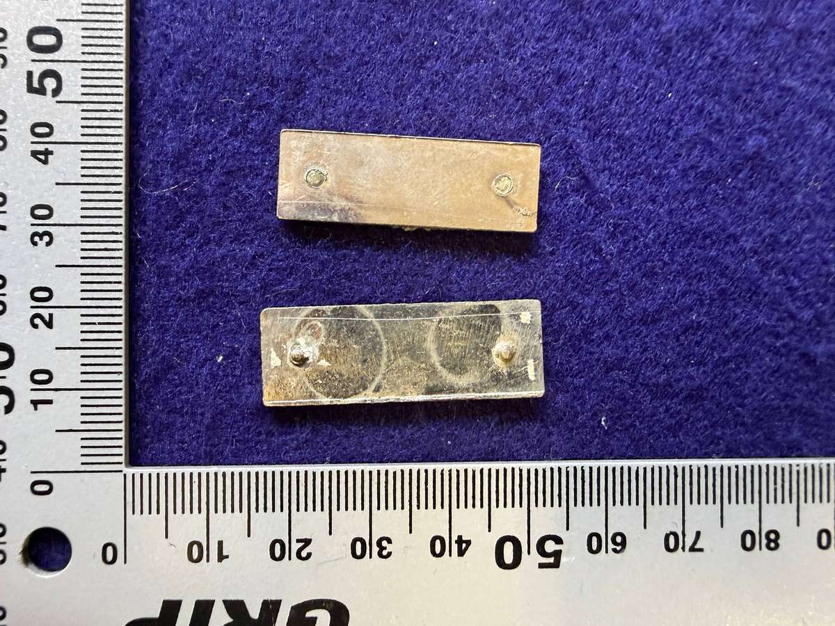 SADF - Military Intelligence Beret Bars - Set of 2 (no pins)