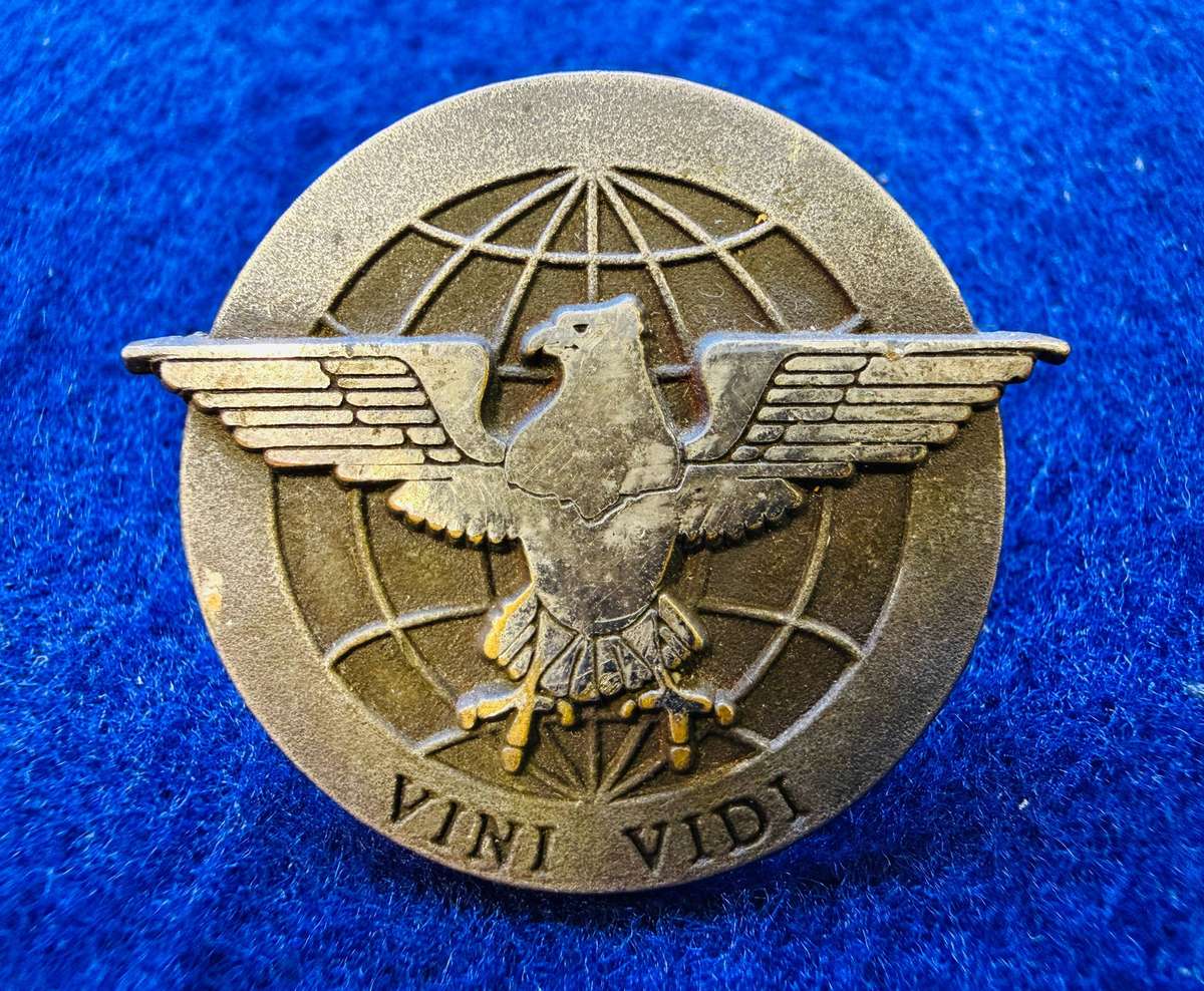 SADF - Military Intelligence - 1 Tactical Intelligence Regiment - Metal Beret Badge - NCO's (RARE)
