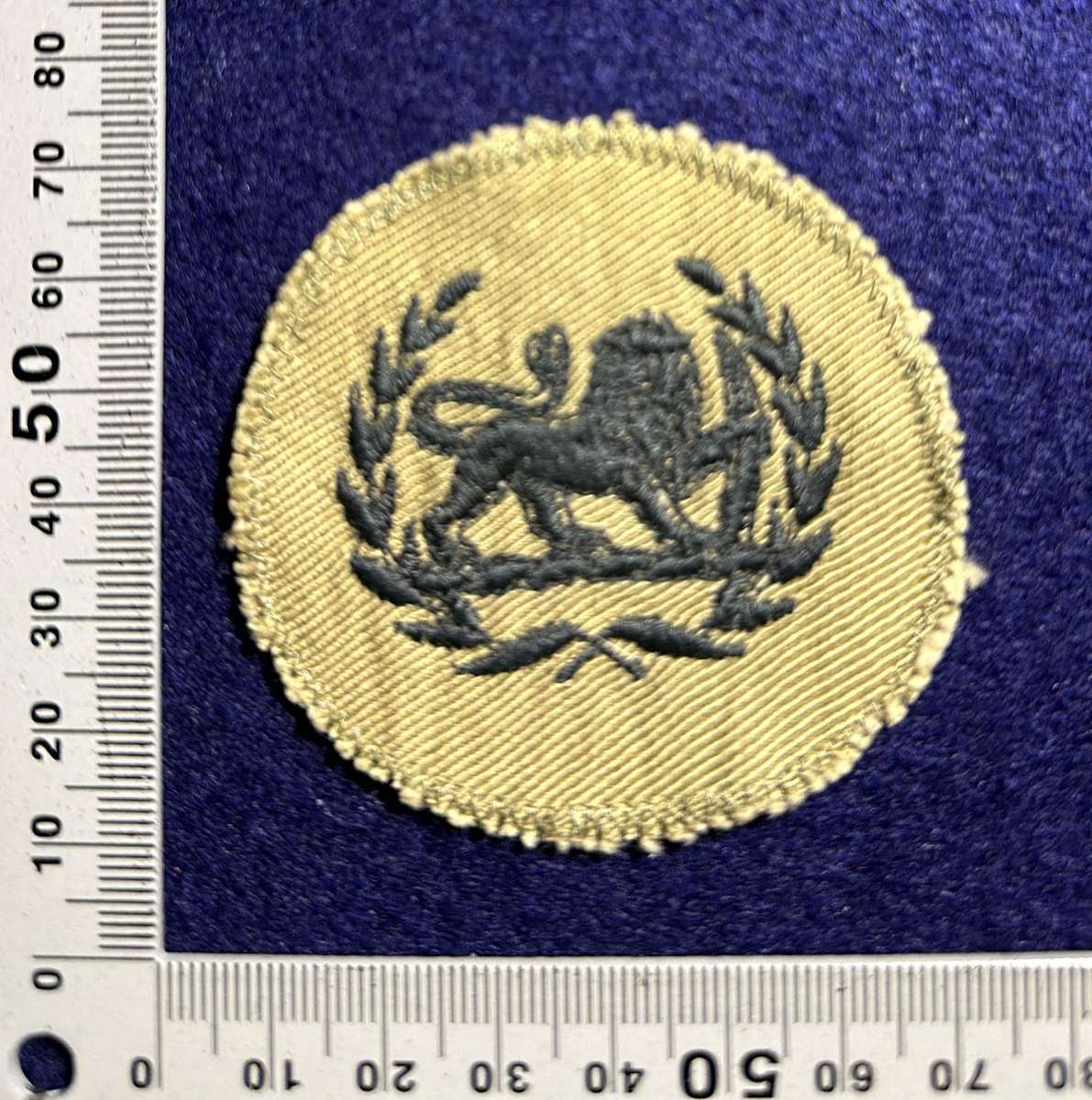 Rhodesian Air Force - RHAF ON KHAKI WO CLASS II