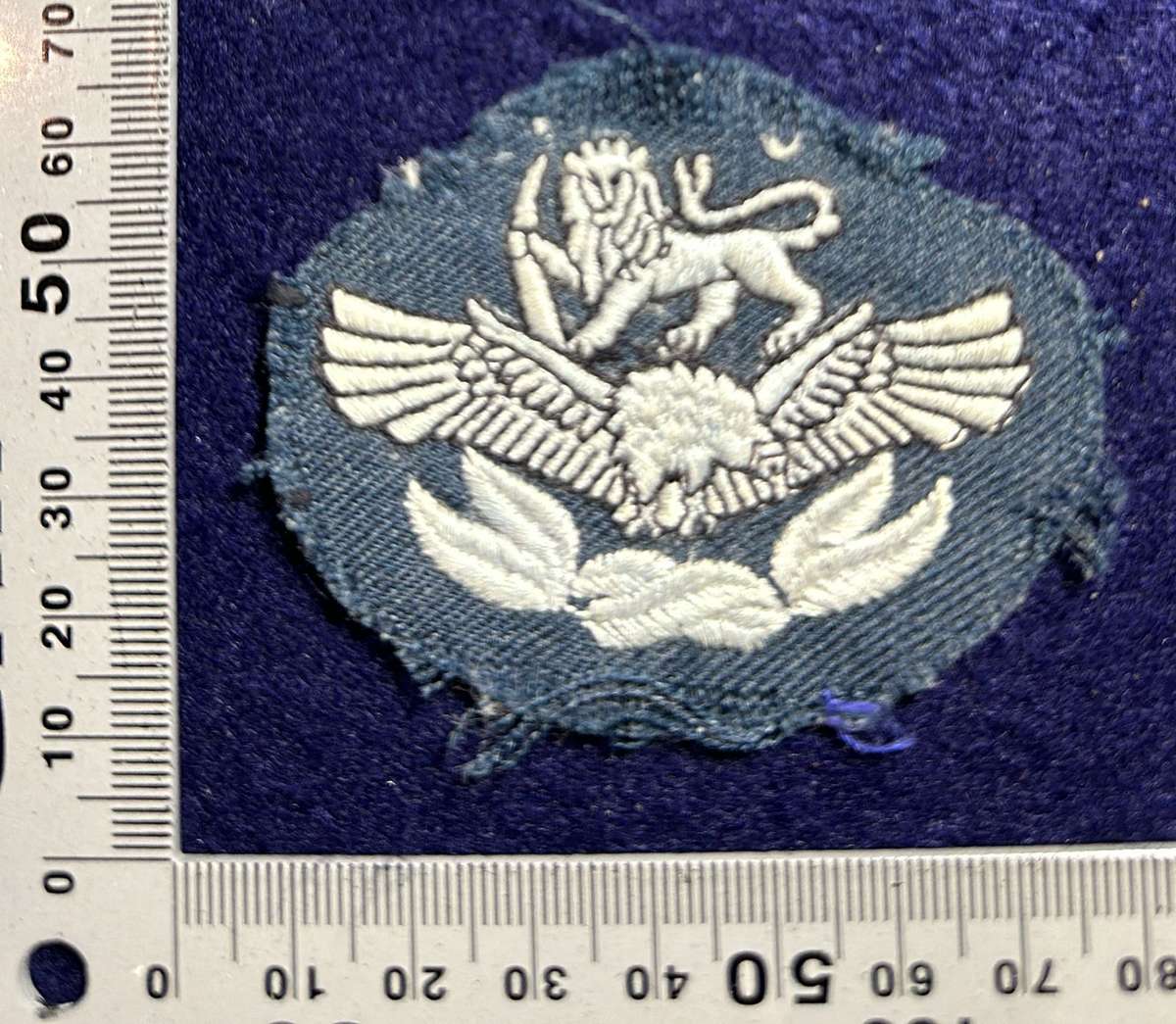 Rhodesian Air Force - MASTER TECHNICIAN BADGE 1970s to 1980