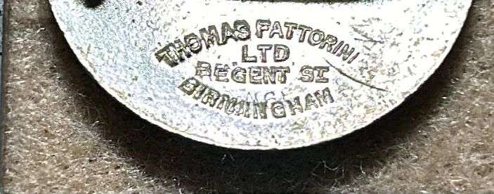 WOMENS AUXILIARY RESERVE RHODESIA WW2 BROOCH - THOMAS FATTORINI LTD, BIRMINGHAM