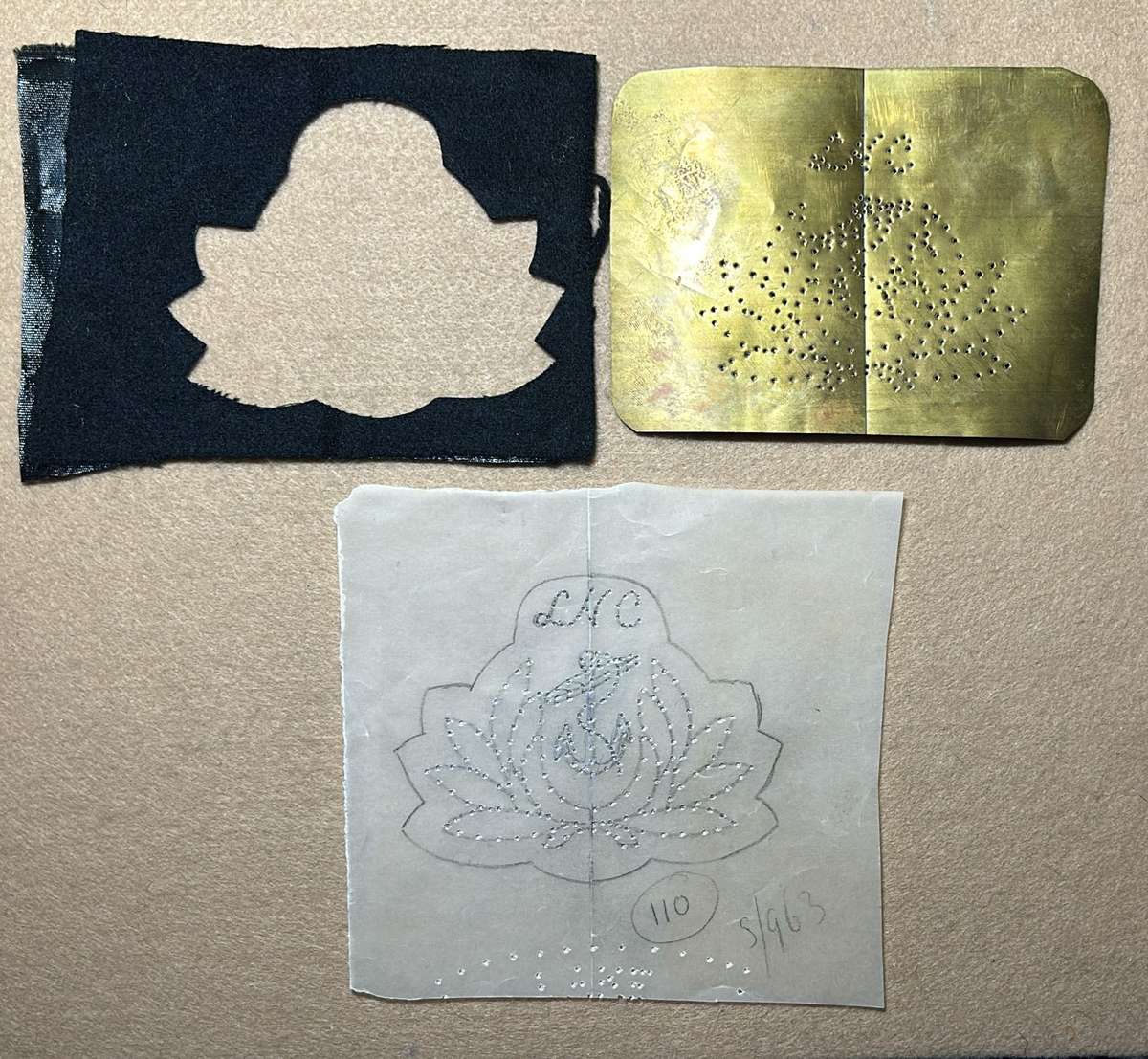 Rhodesian Sports Clubs - LAKE NAVIGATION CLUB BULLION BADGE & LAKE CAPTAIN/OTHER ARTWORK