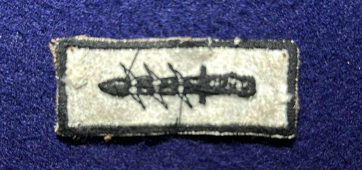 SA ARMY - 61 MECH BLACK EMBROIDERED ON NUTRIA - QUALIFICATION BADGE