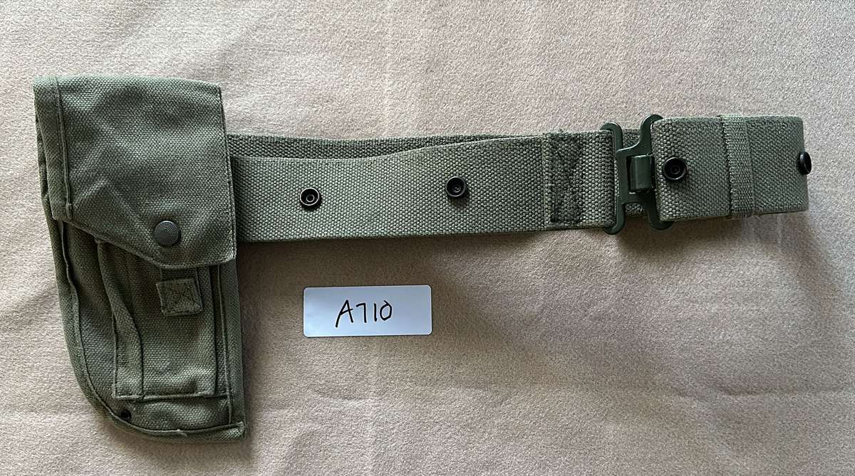 SA ARMY / SAP STABLE BELT WITH HOLSTER - AS USED