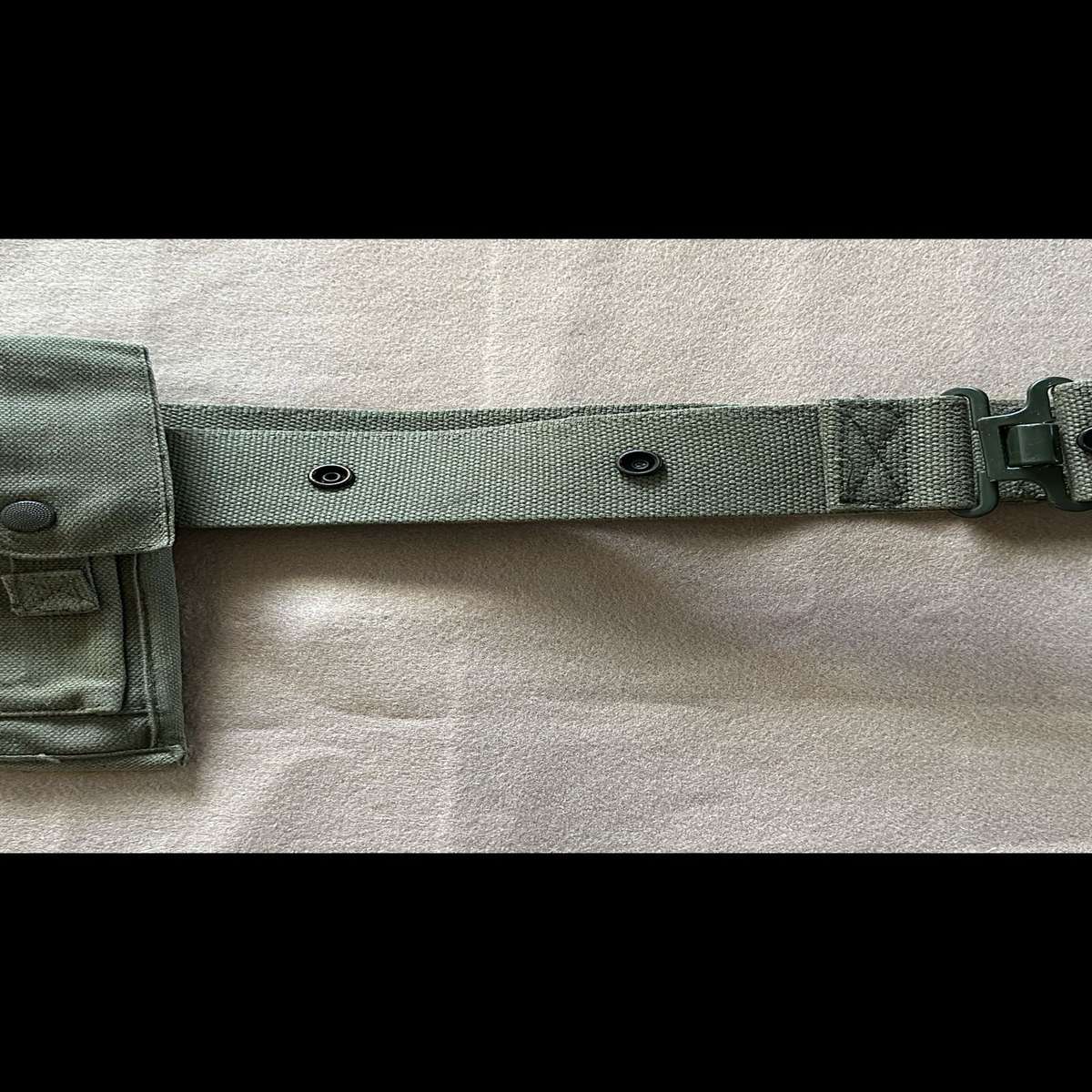 SA ARMY / SAP STABLE BELT WITH HOLSTER - AS USED