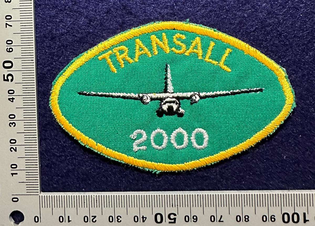 SOUTH AFRICAN AIRFORCE - TRANSALL  C-160 - 2000 HOURS PATCH