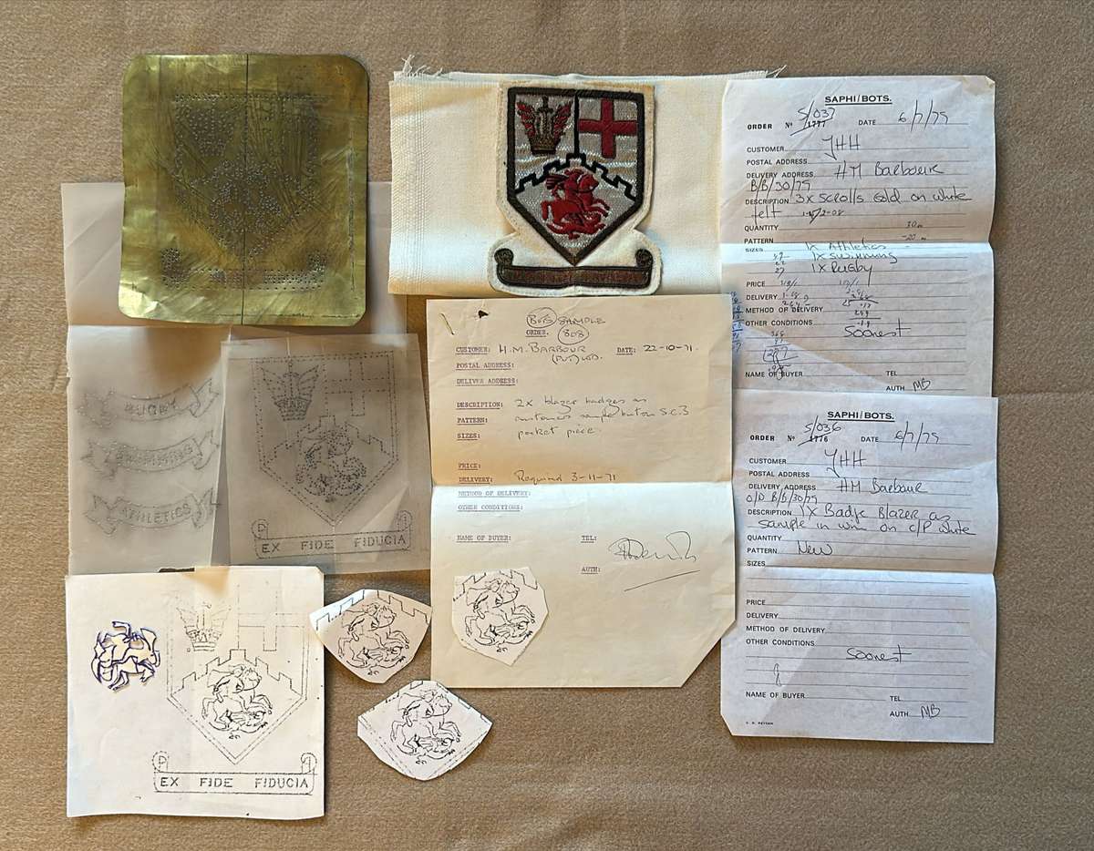 Rhodesian Sports Clubs / Schools - BADGE, ARTWORK AND DOCUMENTATION