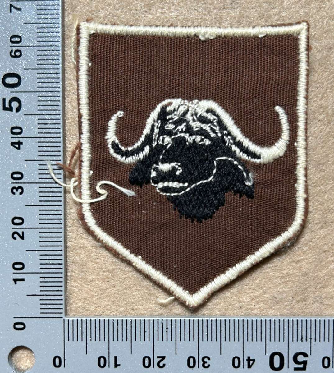 RHODESIA ARMY - 3 BRIGADE FLASH COTTON