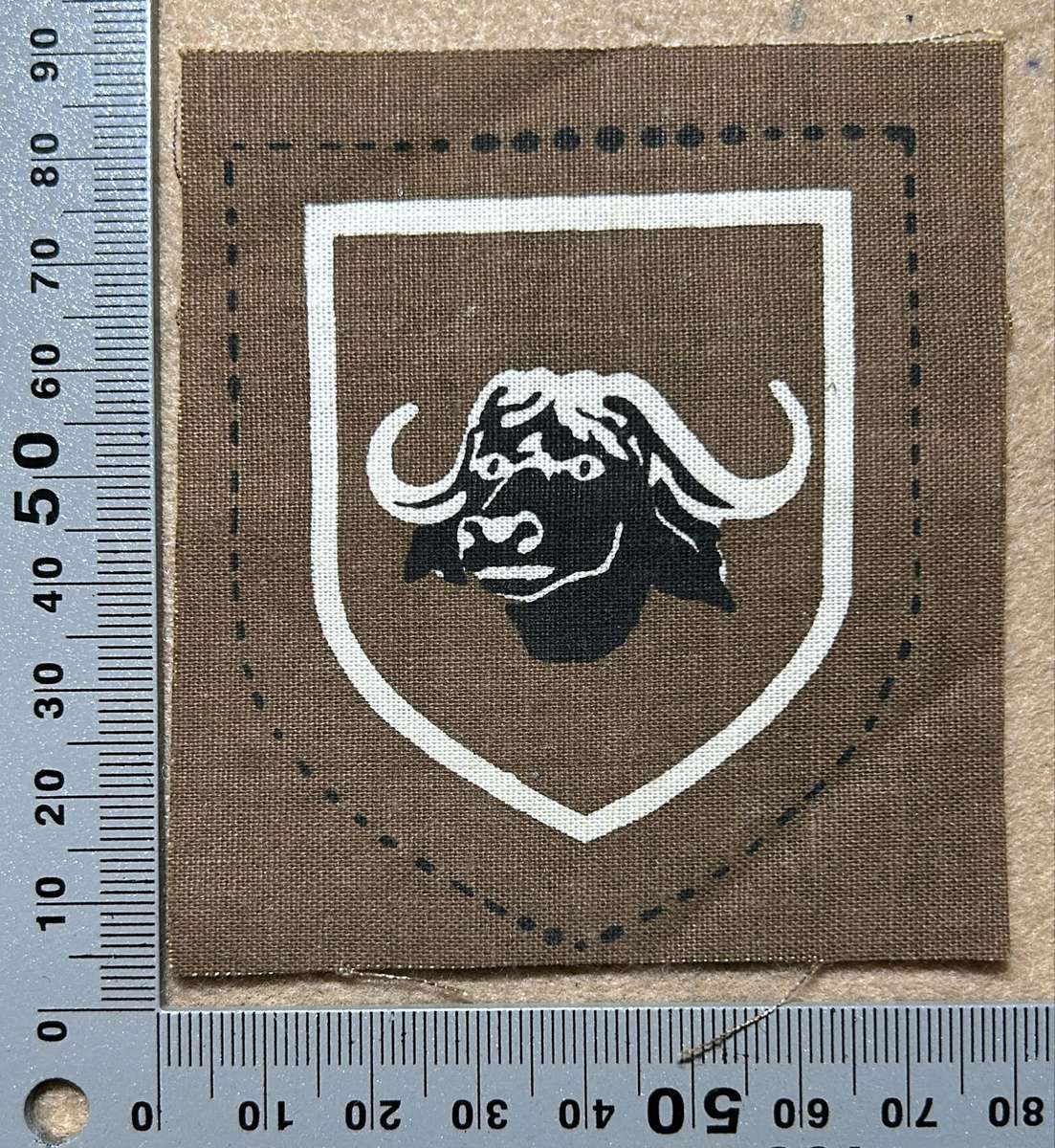 RHODESIA ARMY - 3 BRIGADE SCREEN PRINTED
