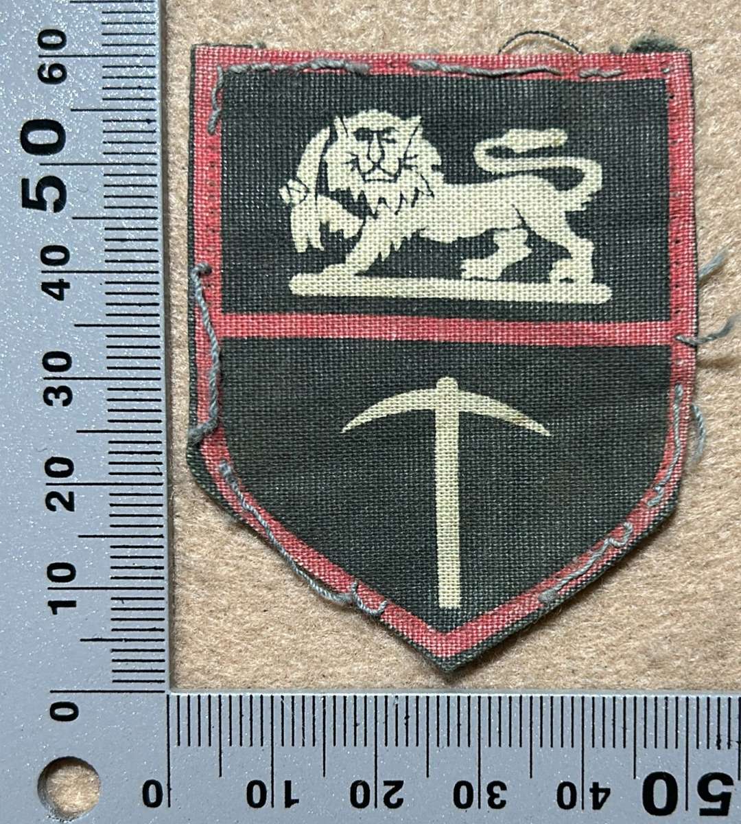 RHODESIA ARMY - PROFICIENCY BADGES - ARMY SCREEN PRINTED FLASHES