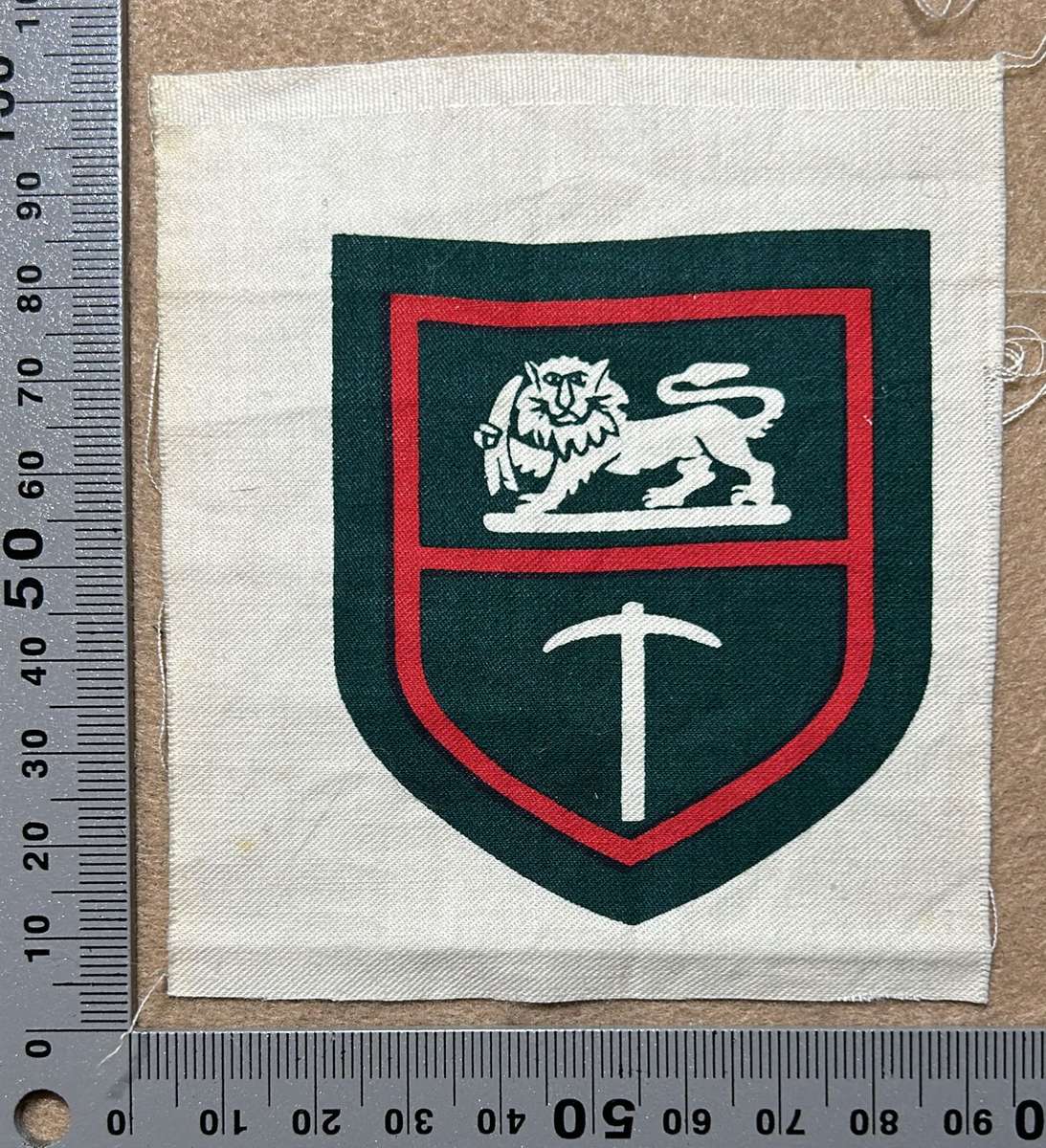 RHODESIA ARMY - PROFICIENCY BADGES - 8 ARMY FLASHES SCREEN PRINTS LARGE