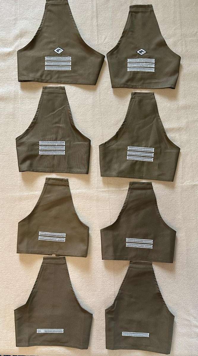 SWATF SET OF NCO RANKS - LOT OF 4 PAIRS