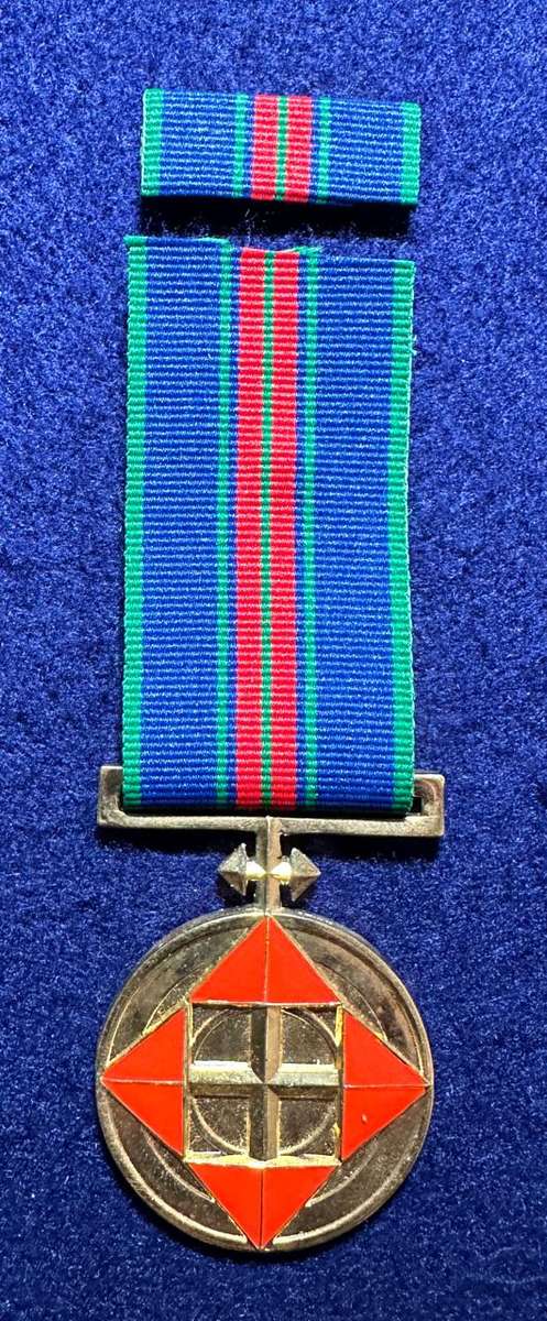 SA Military Decorations & Medals - Bophuthatswana Marumo Medal Class 1 (Gold) - Numbered 27 - Full S