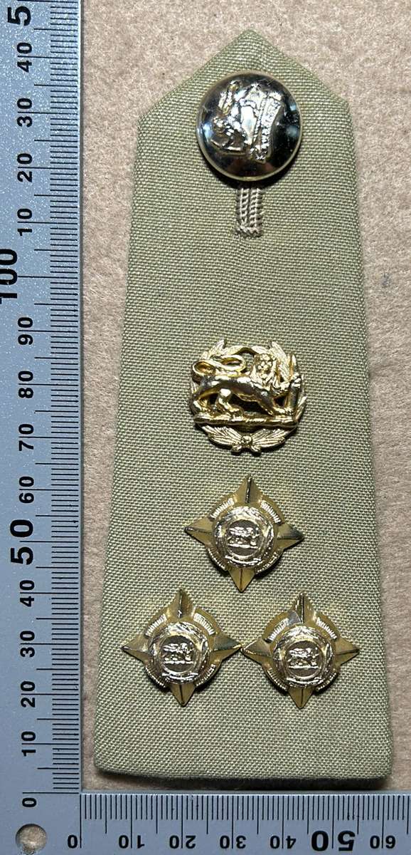 RHODESIA Ranks - SHOULDER BOARDS - BRIGADIER