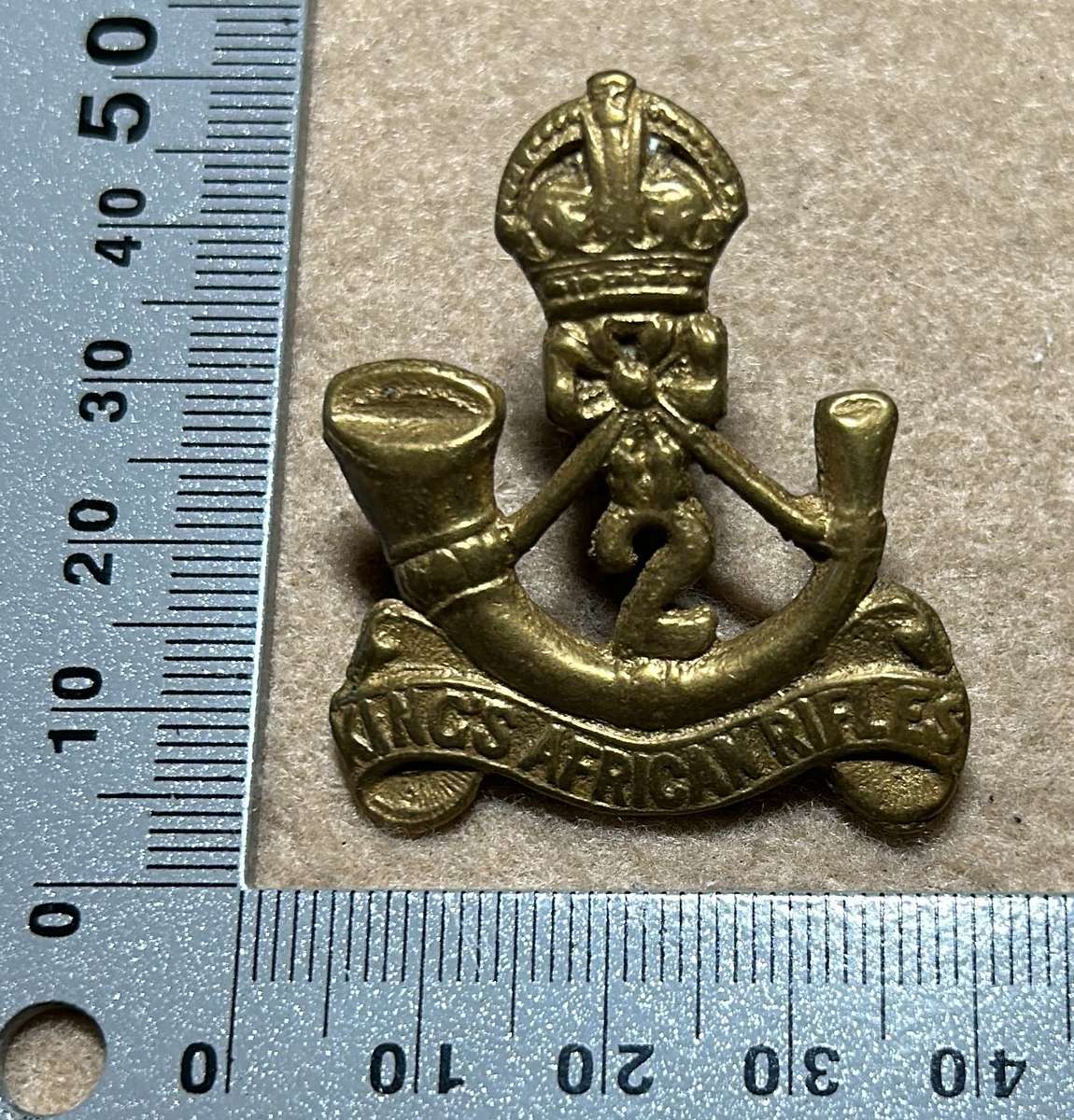 RHODESIA KINGS AFRICAN RIFLES - 2nd Battalion KAR KC - Firmin, London