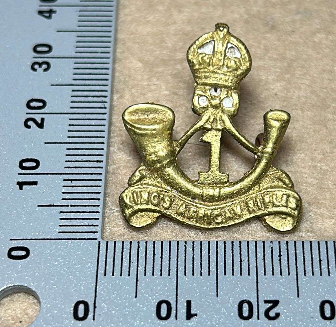 RHODESIA KINGS AFRICAN RIFLES - 1st Battalion KAR KC