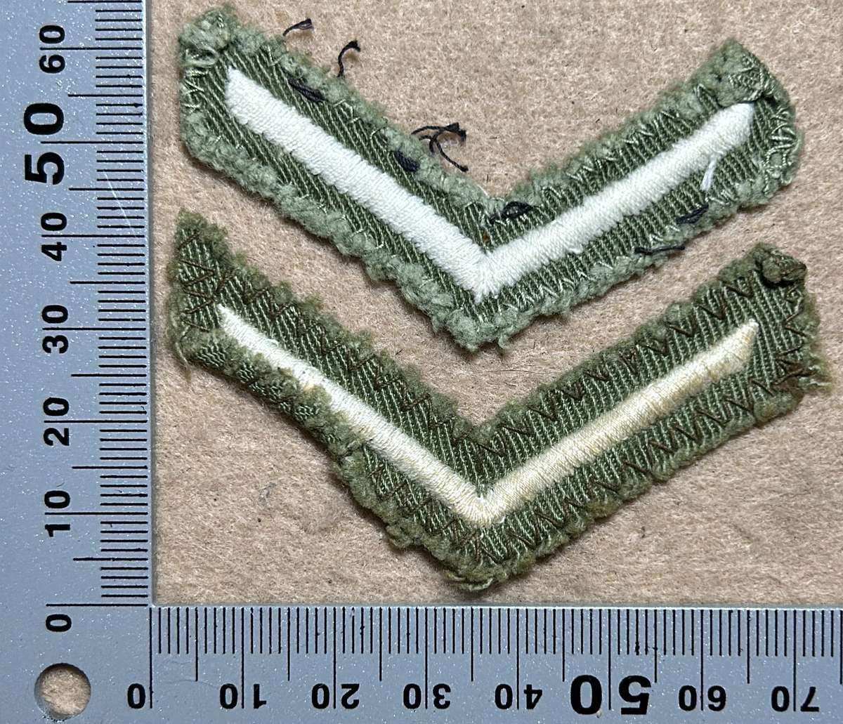 RHODESIA GENERAL ARMY - LANCE CORPORAL - 2 VARIANTS