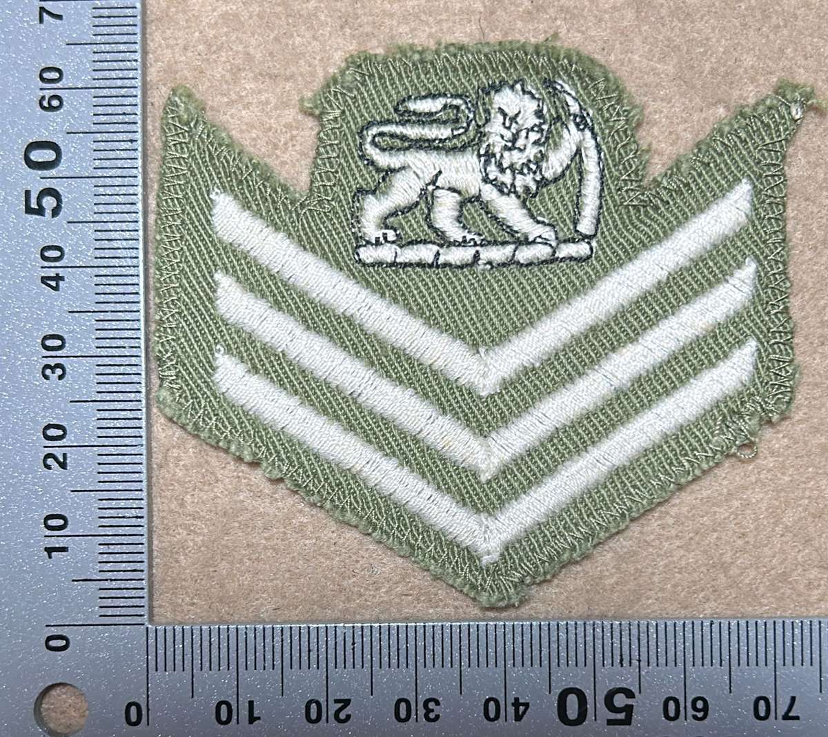 RHODESIA GENERAL ARMY - COLOUR SERGEANT