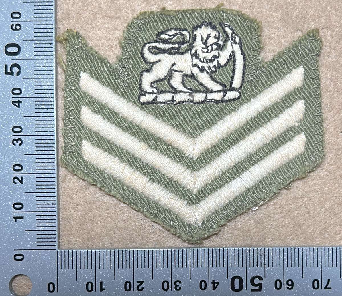 RHODESIA GENERAL ARMY - COLOUR SERGEANT