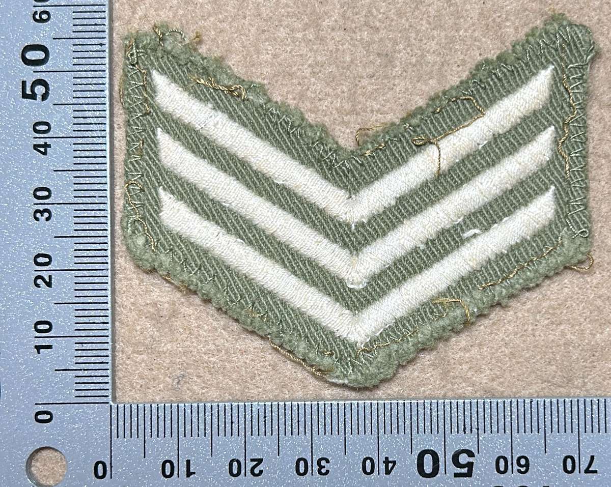 RHODESIA GENERAL ARMY - SERGEANT RANK