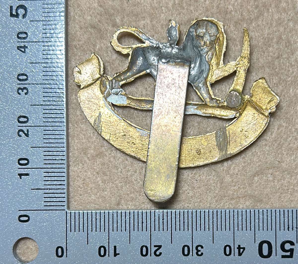 RHODESIA STAFF/ GENERAL SC - BADGE WITH SLIDER