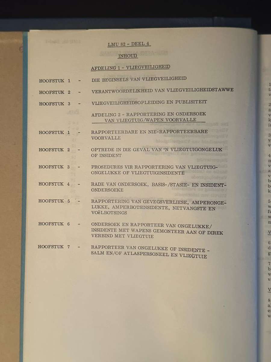 South African Airforce Air Manual - Flight Safety